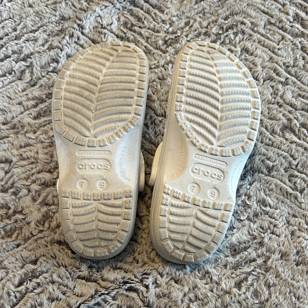 White CROCS - Picture 2 of 2